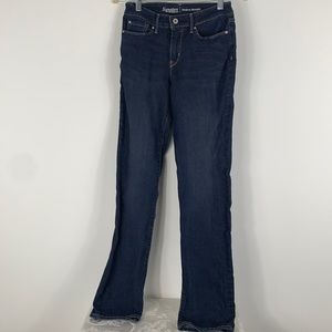 Levi’s Strauss modern straight blue jeans 28x31.